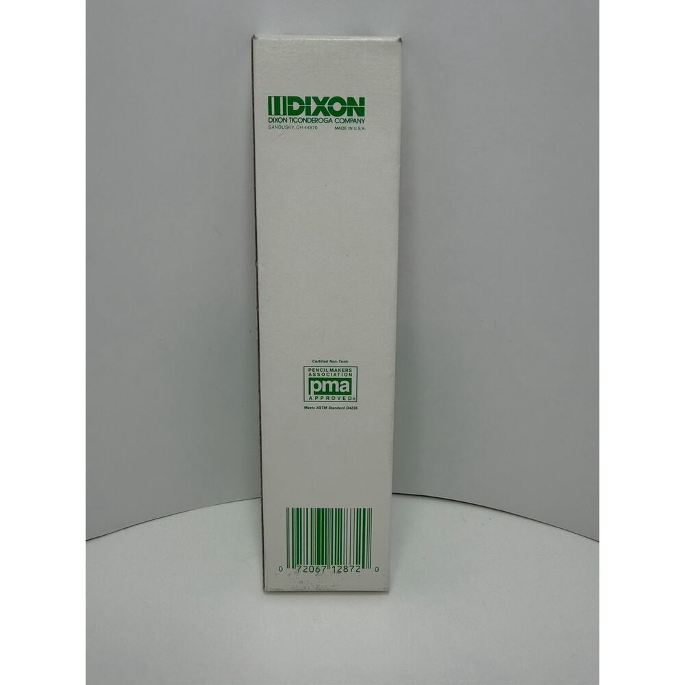 12 VTG Dixon Oriole Pencils #2 Soft Pencils by Dixon Sharpened in Box - Picture 2 of 7